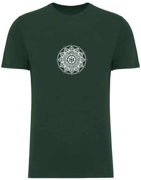 Brandless Basic Bio T-Shirt Anahata Chakra Nr. 4 ( 155g/m²) XXS - 5 XL