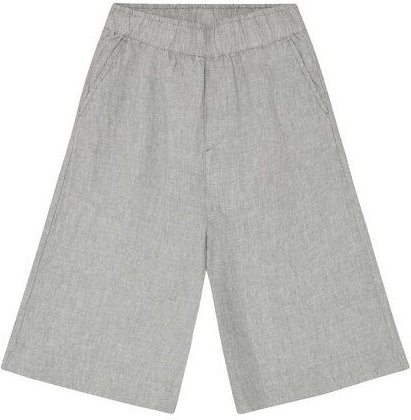 KnowledgeCotton Apparel EVE Culotte hohe Leinen-Shorts - GOTS/Vegan