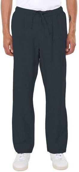 KnowledgeCotton Apparel Lange Hose FIG Loose aus Bio-Leinen