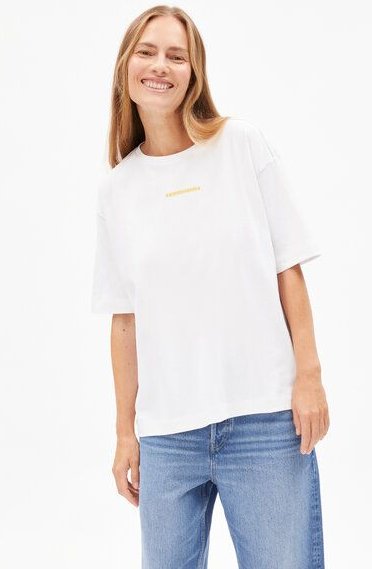 ARMEDANGELS GIANNAA SMILE - Damen T-Shirt aus Bio-Baumwolle