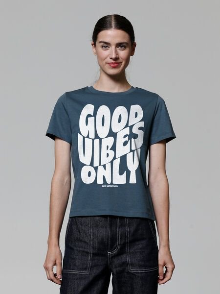 watapparel T-Shirt Frauen Good vibes only