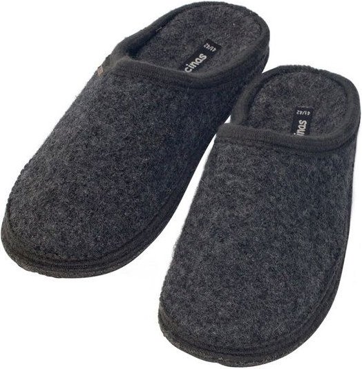 Bacinas Filzpantoffeln Slipper Hausschuhe 100% Schafswolle Wollwalk Filzsohle