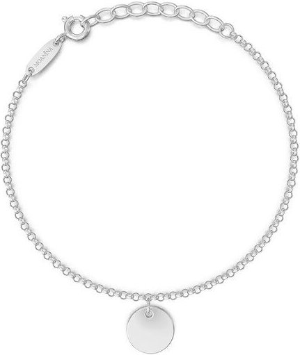 MOANINA Armband Chiara Coin - 925 Silber/18k Gold Vermeil