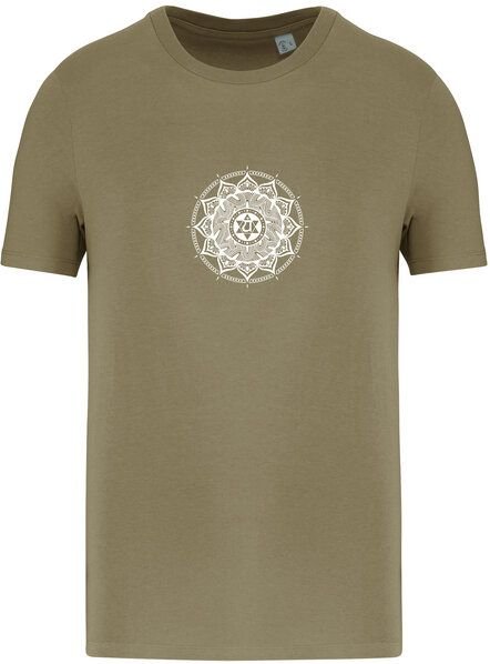Brandless Basic Bio T-Shirt Anahata Chakra Nr. 4 ( 155g/m²) XXS - 5 XL