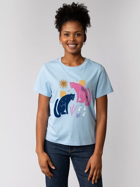 watapparel T-Shirt Frauen Love and flex