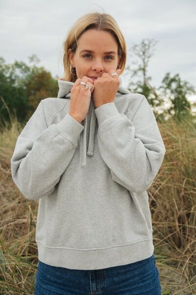 SANNA – Hoodie (Damen) aus 100% Bio-Baumwolle (GOTS) von SALZWASSER