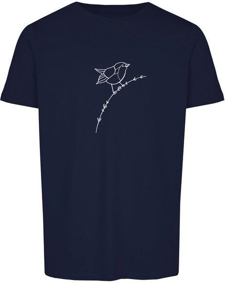 Brandless Basic Bio T-Shirt (men) Nr.2 Rotkehlchen