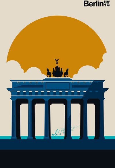 Photocircle Poster / Leinwandbild - Berlin 89