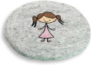 Frida Feeling Sitzkissen "Familie" auf Filz - verschiedene Motive