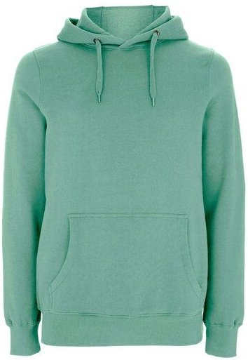 Earth Positive Unisex Pullover Hoody Kängurutasche Bio Baumwolle