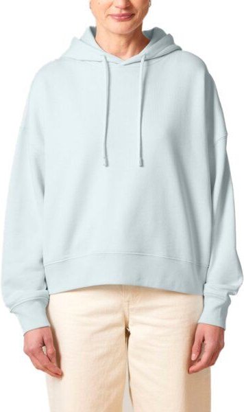 YTWOO Moderner Damen Oversized Drop-Shoulder Hoodie Nachhaltig aus 100% Biobaumwolle