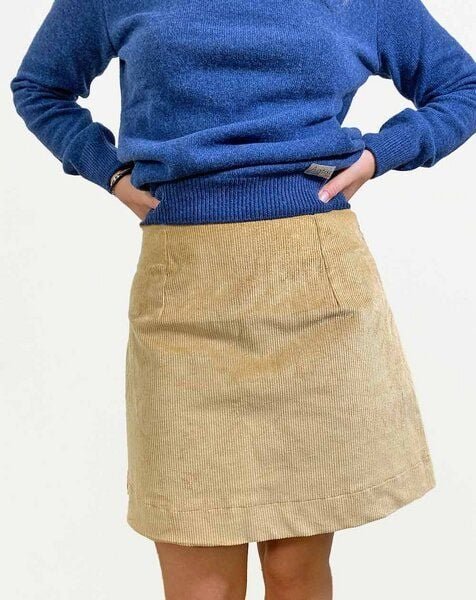 A-Linien Rock Zulia aus Bio Baumwolle Aatise - 40 cm lang