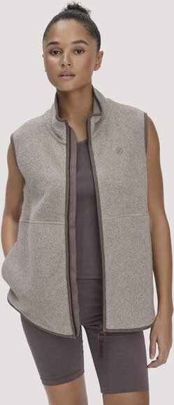 hessnatur Fleece Weste Regular ACTIVE LIGHT aus reiner Bio-Baumwolle