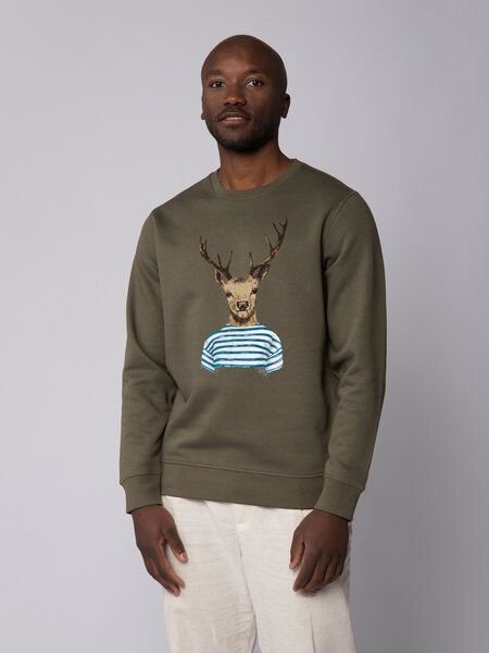 watapparel Sweatshirt Unisex Hirsch