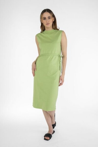 STORY OF MINE Midikleid mit seitlicher Schnürung aus Bio-Baumwolle