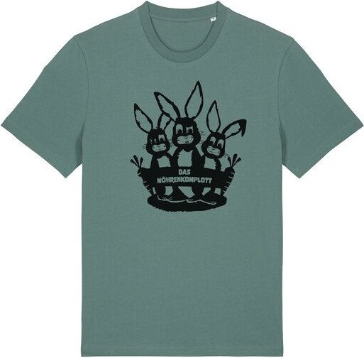 päfjes Das Hasen Möhrenkomplott - Fair Wear Männer/Unisex T-Shirt