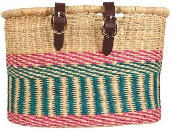 Fair Trade Fahrradkorb - Apana / Bolga / Ashanti / Buli - Handgewebt - The Basket Room