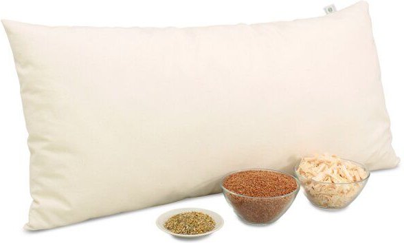 Lotus Design® Zirbenkissen mit Bio-Hirsespreu