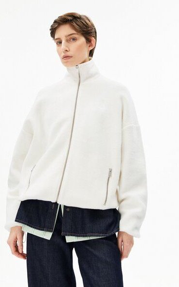 ARMEDANGELS COTTON FLEECE Damen Jacke aus Bio-Baumwolle