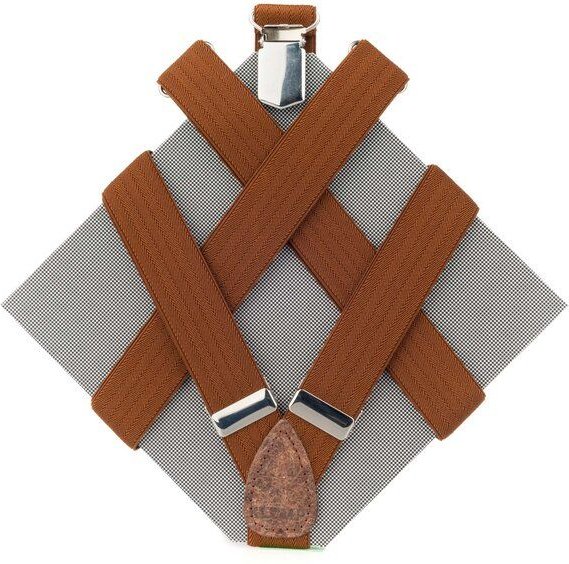 klYmp Hosenträger 'regular' fischgrat vegan