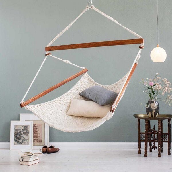 Schwebesessel FLYING CARPET 12 size aus Bio Baumwolle von HängemattenGlück - GOTS zertifiziert