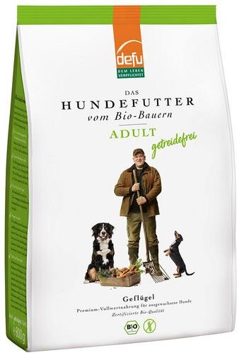 defu Bio-Hundefutter Adult getreidefrei Geflügel