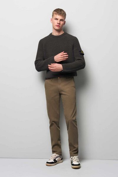 M 5 BY MEYER MIKROSTRUKTUR SUPER-STRETCH CHINO