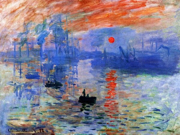 Photocircle Poster / Leinwandbild - Claude Monet: Impression, Soleil levant