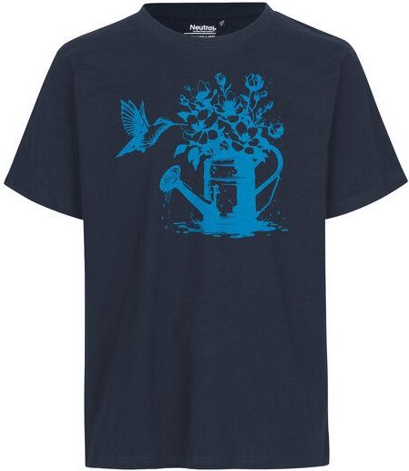 HANDGEDRUCKT "Gartenfreude" Unisex T-Shirt