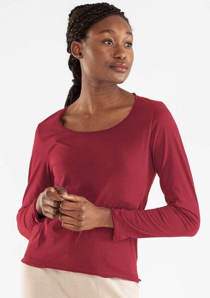 Alma & Lovis Smartes Langarmshirt aus Bio-Baumwolle | Smart Shirt