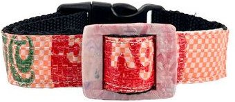 Thumbnail - GOOPSI Hundehalsband "Style mich!" upcycling - versch. Farben & Größen