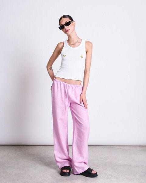 Thumbnail - JAN N JUNE PRINTED TANK TOP AMAGER