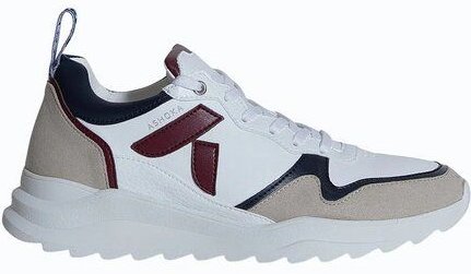 Ashoka Paris Lewis Running-Sneaker Bordeauxrot & Marineblau, Biobasiert & Recycelt