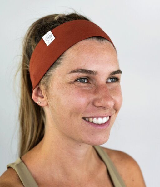 obumi STIRNBAND SCHMAL AUS BIO JERSEY IN VIELEN FARBEN