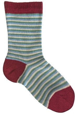 Leela Cotton 2 er Pack Baby/Kinder Socken aus 98% Bio-Baumwolle