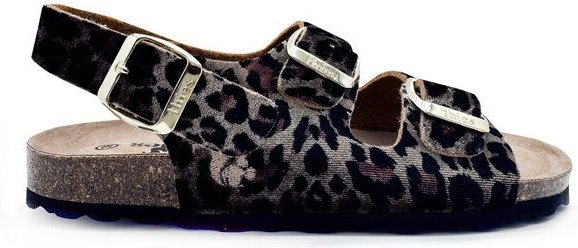 Vegane "thies ® Rec Backstrap Leo Sandale" aus rec. PES