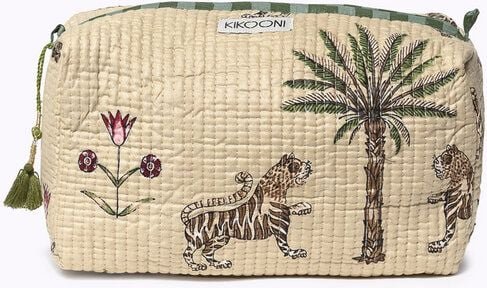 KIKOONI handgefertigte Kosmetiktasche "Savanna Stories"