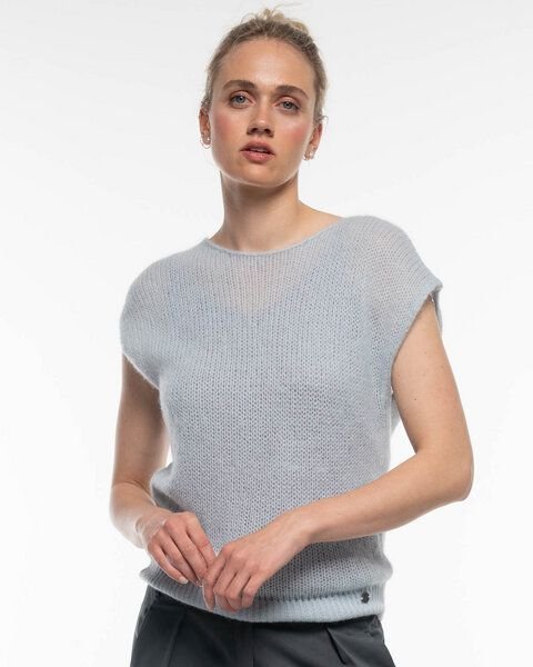 Alma & Lovis Leichter Strick-Pullunder aus feinem Alpakagarn | Light Pullunder