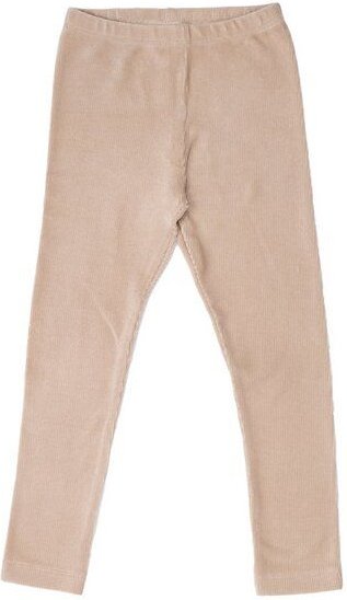 Kinder Leggings GOTS-zertifiziert aus Bio-Baumwolle beige – Walkiddy