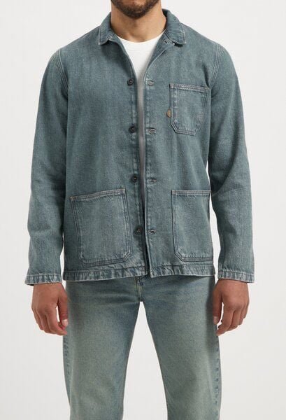 MUD Jeans Unisex Shirt "Sven Overshirt - Earth Vintage"