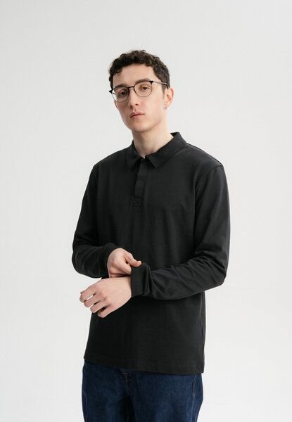 Langarm Polo Shirt DIVIT | von MELA | Fairtrade & GOTS zertifiziert