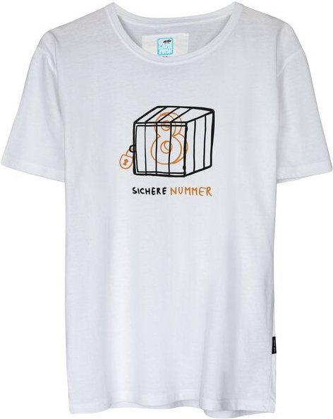 GARY MASH T-Shirt Sichere Nummer aus Biobaumwolle