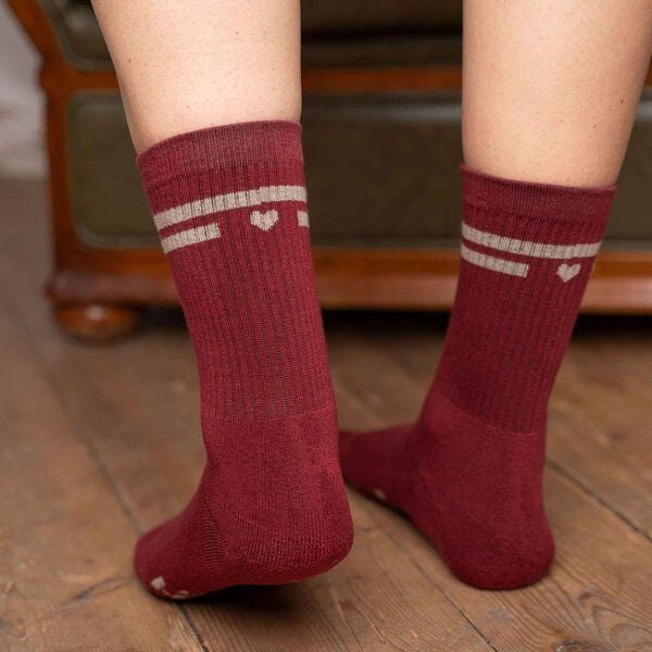 Vresh Clothing Vresh Verliebt - Tennis Socken aus Biobaumwoll-Mix