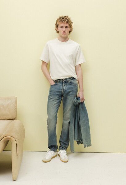 MUD Jeans Herren Jeans "Hank Mid Tapered - Earth Vintage"