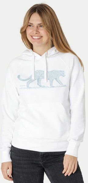 Peaces.bio - handbedruckte Biomode Bio-Damen-Kapuzensweater Leopard