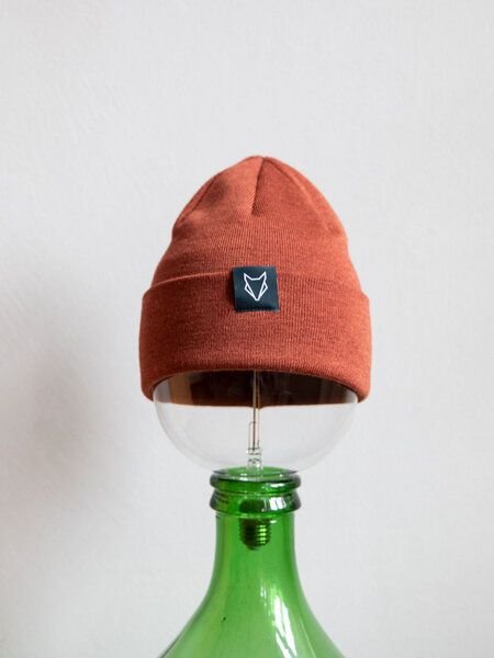 VEROIKON Merino-Beanies Fuchsbau