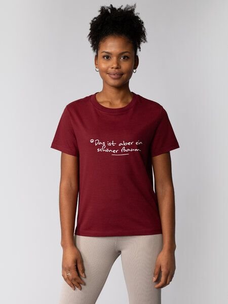 watapparel T-Shirt Frauen Das ist aber ein schöner Baum