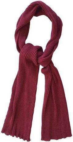 austriandesign.at RippenSchal uni aus extrafeiner Merinowolle