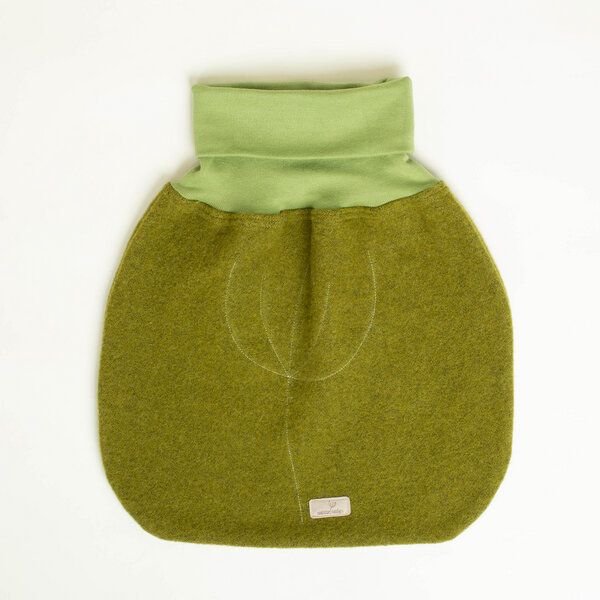 nahtur-design Strampelsack | Pucksack aus Flauschloden | Winter