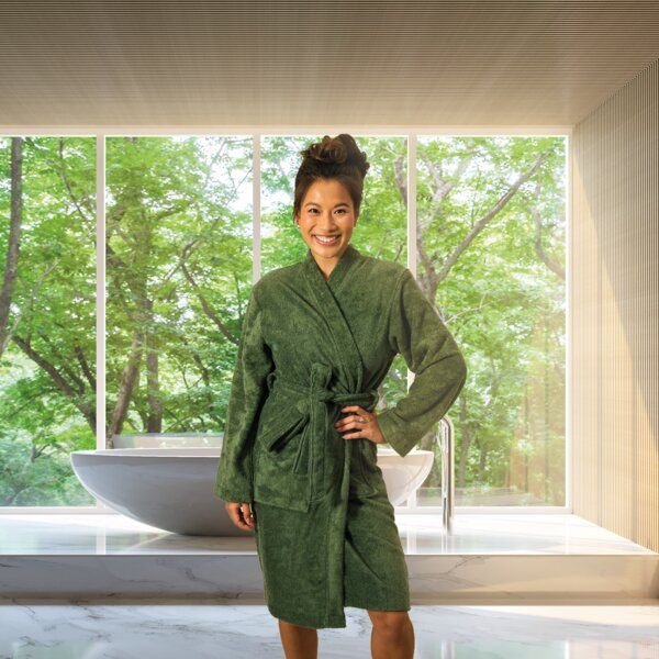 Kayori Sento - Bademantel - 35% Tencel / 65% Bio-Baumwolle